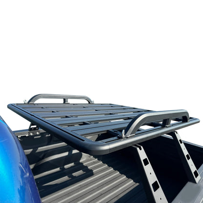 Black Horse Spike Stationary Cargo Platform System Compatible with 2005-2024 GMC Sierra 1500/2500 HD/3500 HD, Chevy Silverado 1500/2500 HD/3500 HD, Ford F-150/F-550, Ram 1500/3500,Tundra,Titan.
