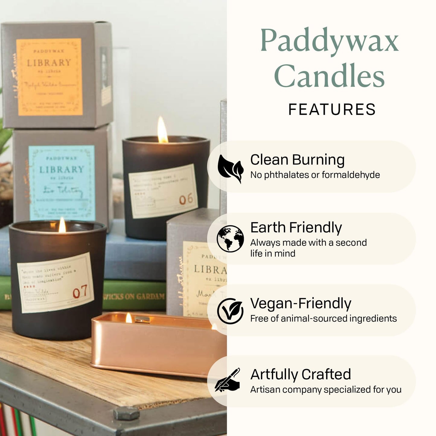 Paddywax, Candle Library Poe