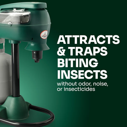 Mosquito Magnet MM4200B Patriot Plus Mosquito and Flying Insect Trap and Killer - Outdoor Fly Trap Protects Up to 1 Acre, Green