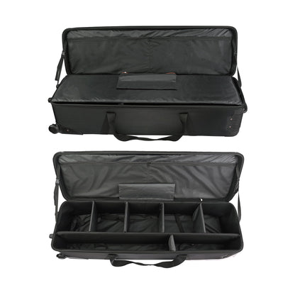 MagicLine Studio Equipment Trolley Case 52" x15''x13'', Rolling Camera Bag with Wheels, Tripod Light Stand Carry Case, Water-Resistant Photo Bag for Strobes, Light Stands, Tripods, Telescopes
