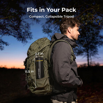 BougeRV Telescopic Camping Light, 15600mAh Rechargeable Lantern, Portable Camping Light, 1000x3 Lumens Rotatable Camping Light for Tent, Emergency, Outdoor, IPX5 Water Resistant(2026 New)