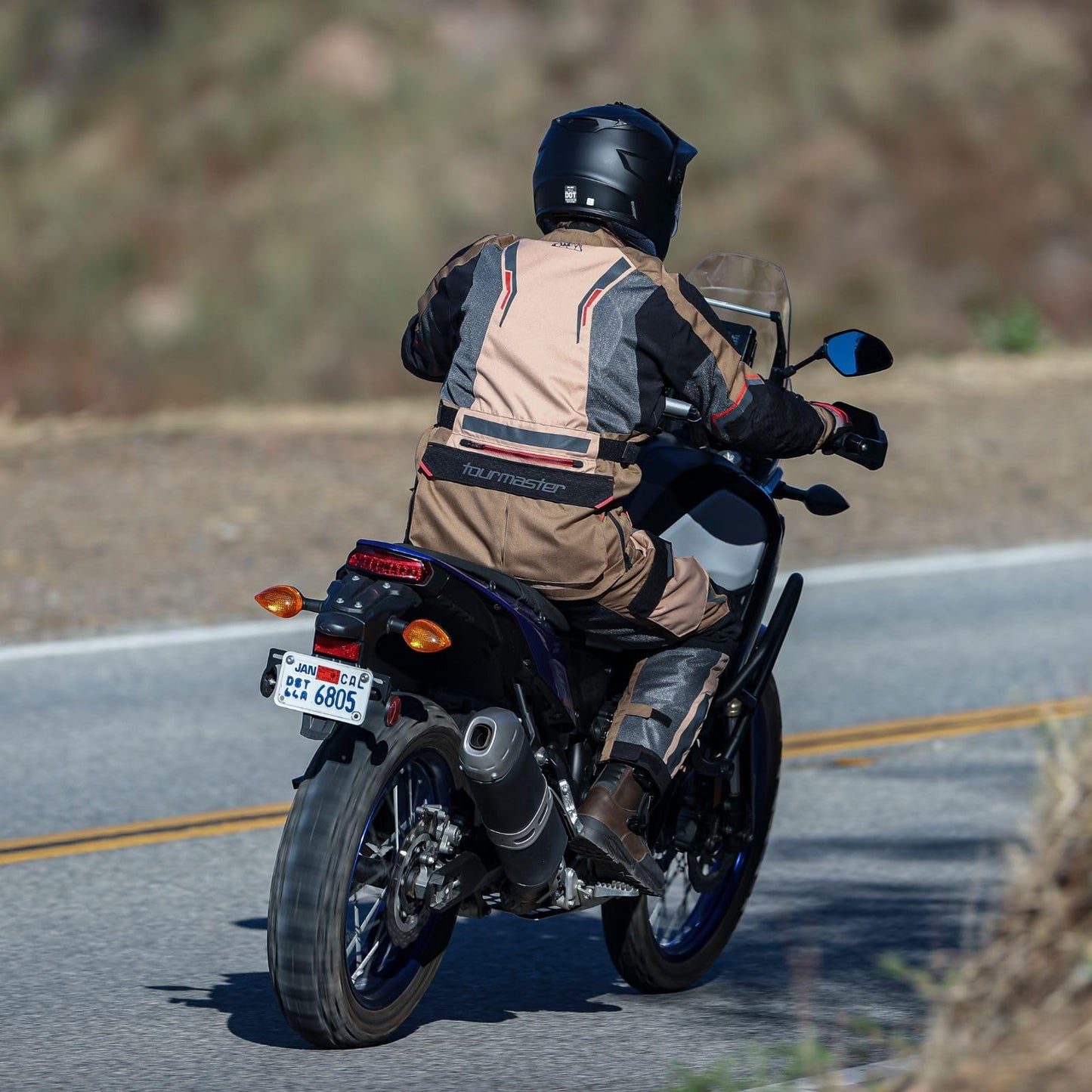 Tourmaster Men's Ridgecrest Mesh Adventure Motorcycle Jacket