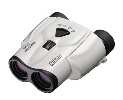 Nikon Binocular's Sportstar Zoom 8-24×25 White, Small