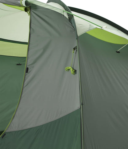 THE NORTH FACE Sequoia 6 Tent - Six-Person Waterproof Camping Tent, Spacious & Easy to Set Up, 2 Zipper Doors, Agave Green/Granny Smith, One Size