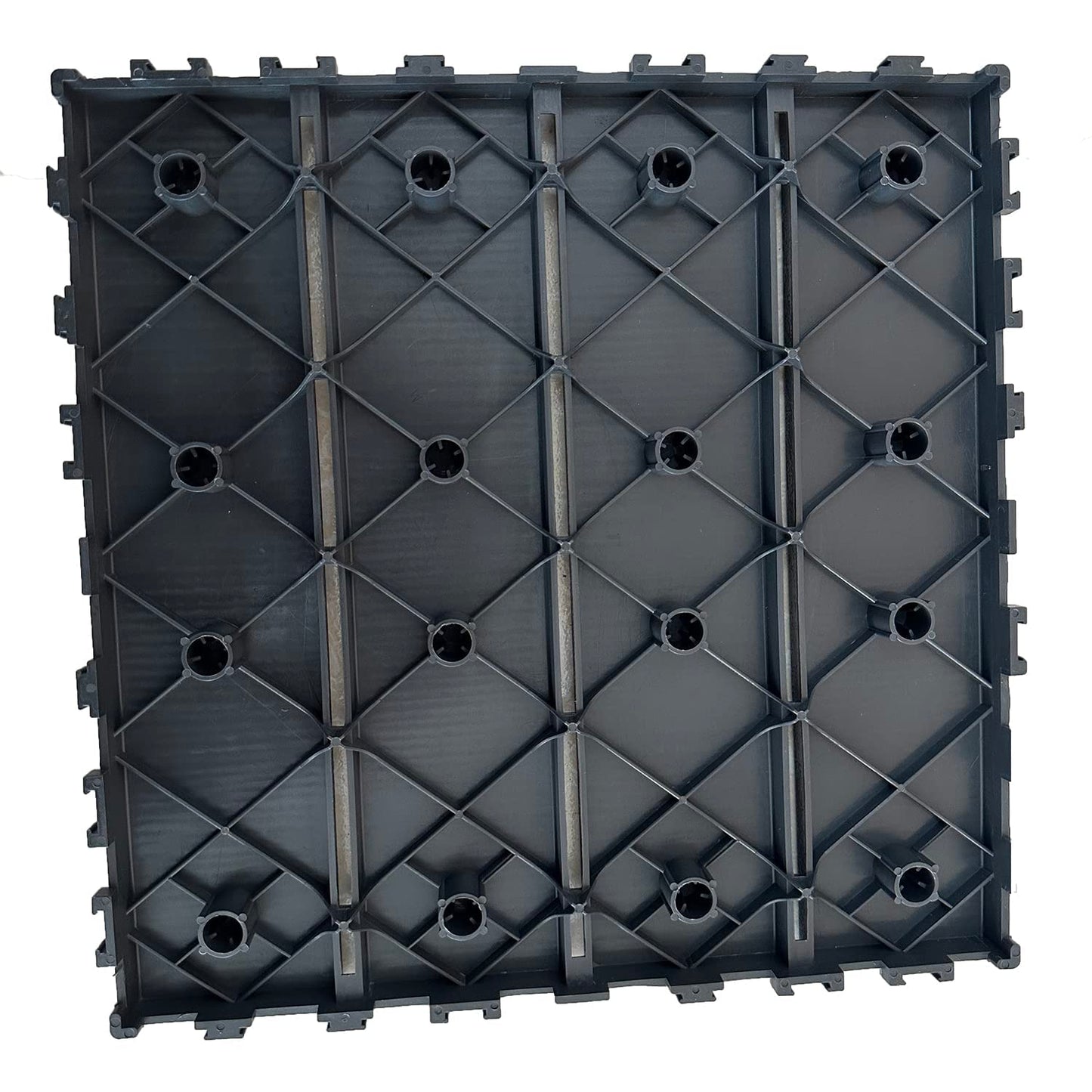 60 sq. ft Plastic Interlocking Deck Tiles,60 PCS Patio Deck Tiles,12"x12" Waterproof Outdoor Flooring All Weather Use, Patio Floor Decking Tiles for Porch Poolside Balcony Backyard