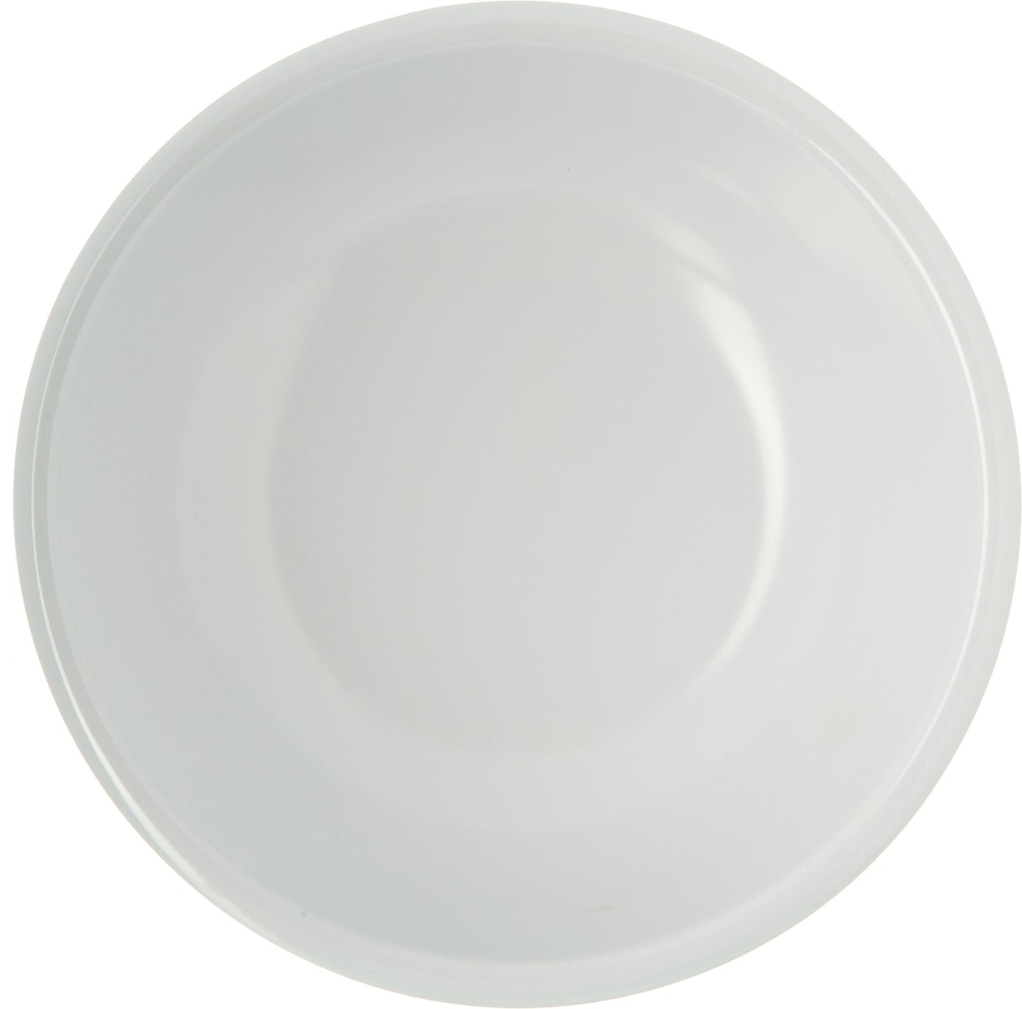 Carlisle FoodService Products Epicure Salad Bowl Soup Bowl for Restaurants, Hospitals, Plastic, 32 Ounces, White, (Pack of 24)