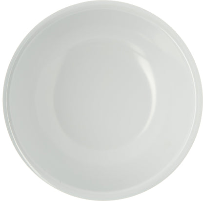 Carlisle FoodService Products Epicure Salad Bowl Soup Bowl for Restaurants, Hospitals, Plastic, 32 Ounces, White, (Pack of 24)