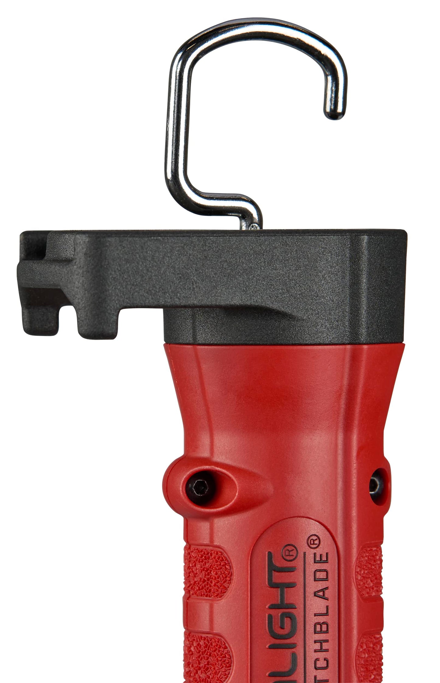 Streamlight 76801 Stinger Switchblade 800-Lumen Rechargeable Compact Multi-Function LED Work Light with Color-Rite Technology and AC Charger, Red