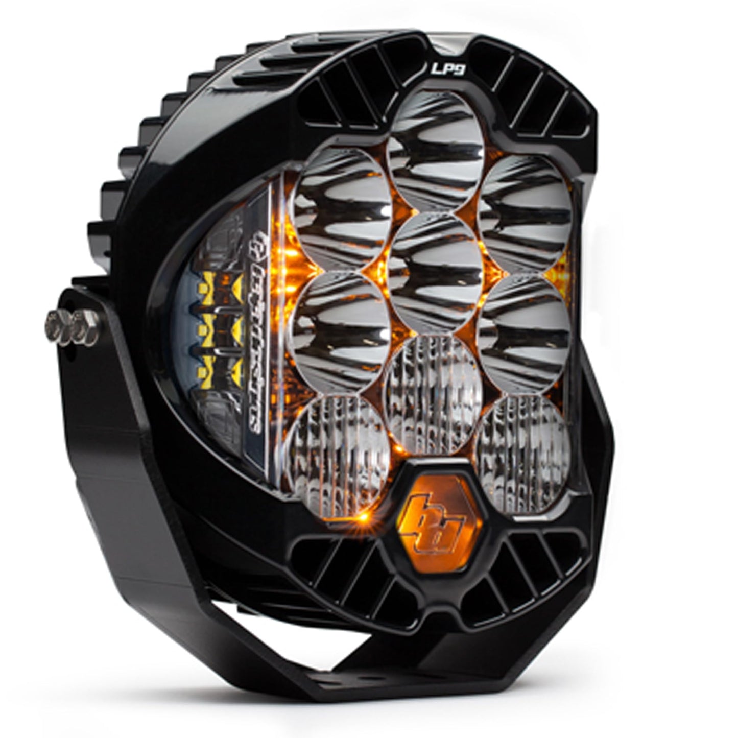 LED Light Pods Driving Combo Pattern Clear LP9 Pro Series Baja Designs, Black -320003