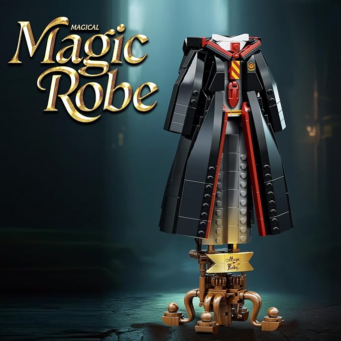 Magic Robe Building Set MOC Hary Robe Model Kit Creative Home Office Decor Toy Gift for Teens Adults 14+ (661PCS)