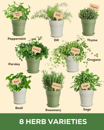8 Herb Garden Kit - Perfect Gifts for Women