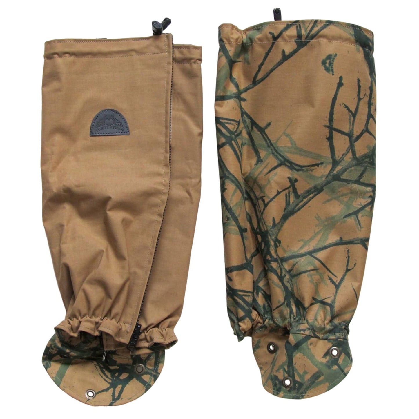 TurtleSkin Husky SnakeArmor Gaiters, Camo/Khaki, Husky (SAG0-1A00-5H00)
