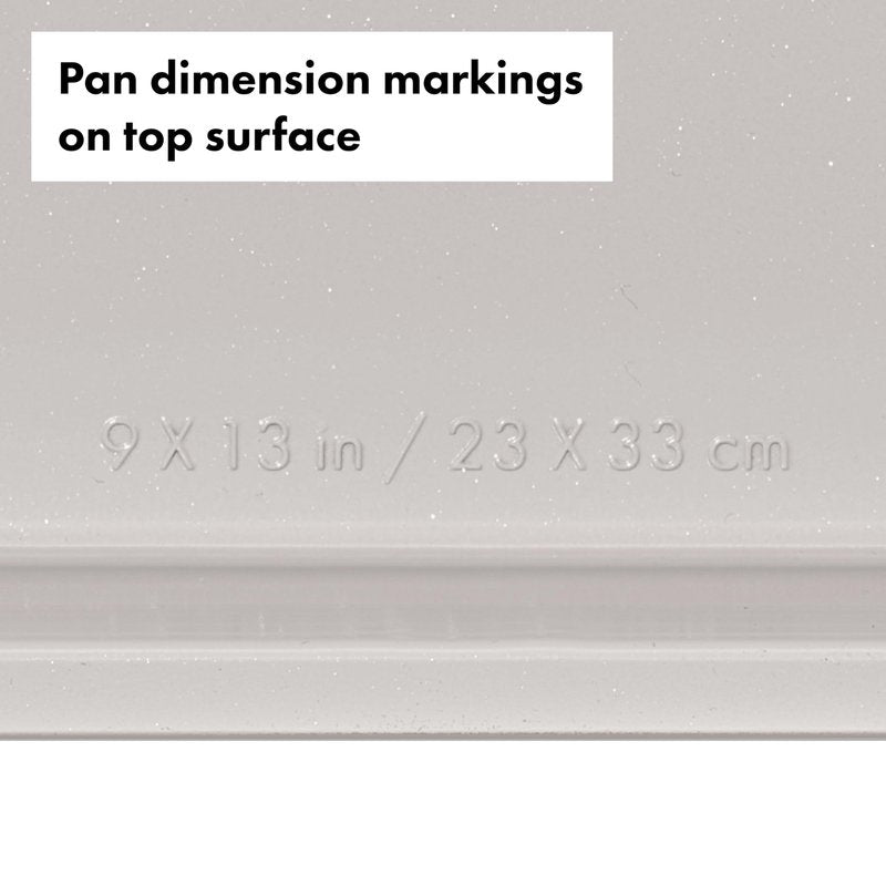 OXO Good Grips Non-Stick Pro Ceramic Coated Metal Bakeware 9” x 13” Cake Pan – Biscuit