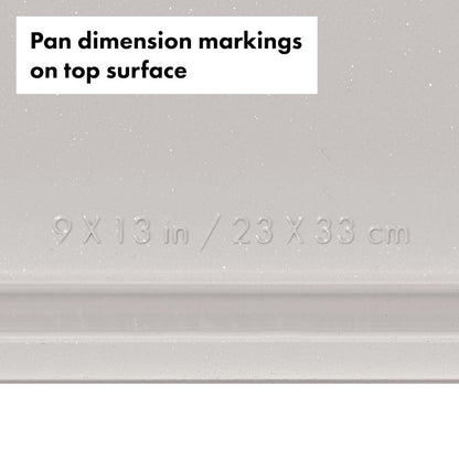 OXO Good Grips Non-Stick Pro Ceramic Coated Metal Bakeware 9” x 13” Cake Pan – Biscuit