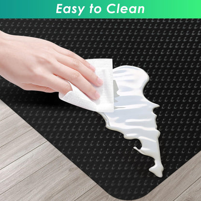 Vicwe Gaming Chair Mat for Hard Floor,36" x 55" Computer Chair Mat for Tile Floor,Anti-Slip Hard Floor Protector Rolling Chair for Office Home