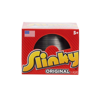 The Original Slinky Walking Spring Toy, 2.75-inch Diameter Metal Slinky, Fidget Toys