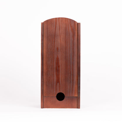 Rustic Roots Wooden Wine Box Dispenser - Box Wine Holder for 3 Liter Wine Boxes