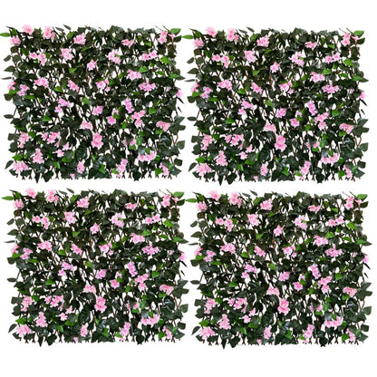 Expandable Fence Privacy Screen for Balcony Patio Outdoor,Decorative Faux Ivy Fencing Panel,Artificial Hedges
