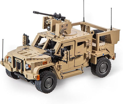 JLTV Building Blocks for Adults Military Vehicles Building Sets Collectible Car Building Kit for Adults (2479 Pcs)
