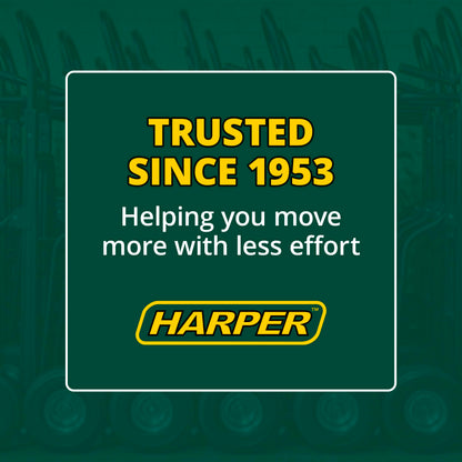 Harper Trucks JEDT8635P Convertible Hand Truck Cart, 600 lb 2-Wheel Dolly and 700 lb 4-Wheel Cart with Flat-Free Rubber Wheels for Moving, Delivery, Warehouses and Retail Stocking