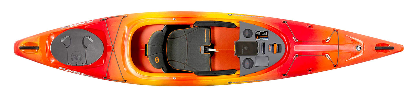Wilderness Systems Pungo 120 Recreational Kayak - Sit Inside - Phase 3 Air Pro Comfort Seating - 12.2 ft - Mango