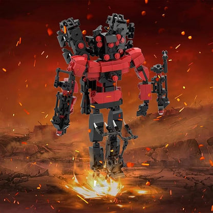 Toilet Blocks Toys TV Man Building Blocks ToysConstruction Playset Blocks Action Figure Building Blocks for Adults Kids 575 PCS