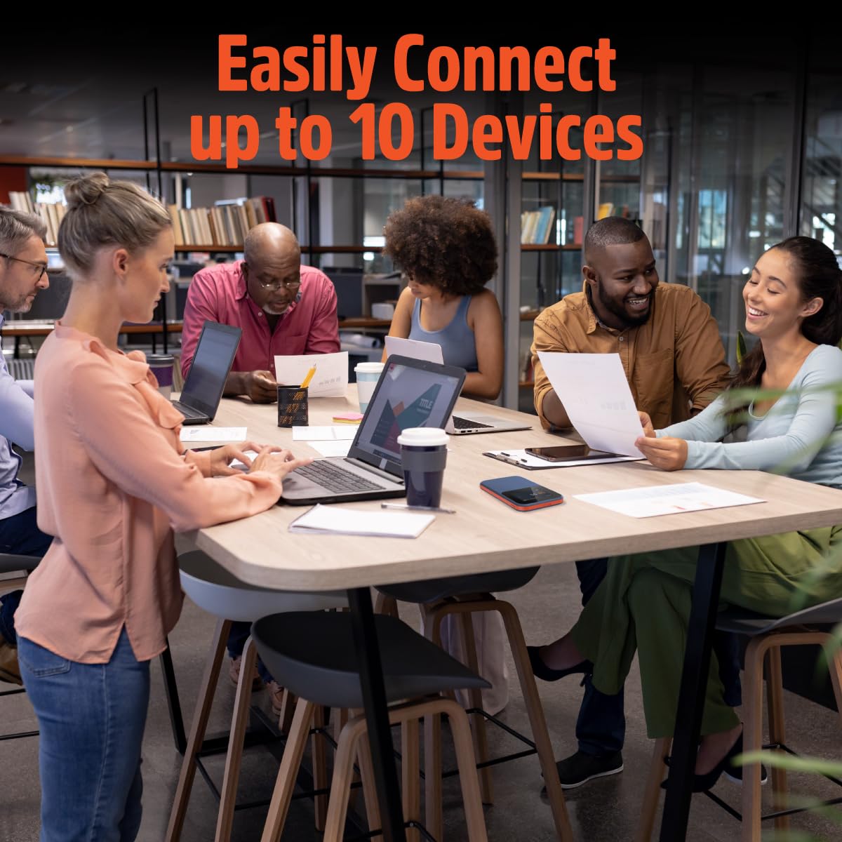 Solis Edge – 5G Hotspot Device, Bundle Includes Lifetime Data (12GB Per Year) and 10GB Global Data, WiFi in 140+ Countries, Access 300+ Mobile Carriers, Portable Internet by SIMO