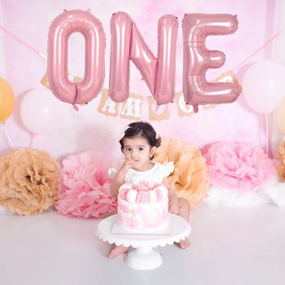 Giant Letter Y Foil Balloon Baby Pink, Pastel Pink Inflatable Word Balloon Y Alphabet Birthday Decor, 40 Inch Pearl Pink A-Z Custom Alphabet Balloons for Girls Baby Shower Party Decoration Supplies