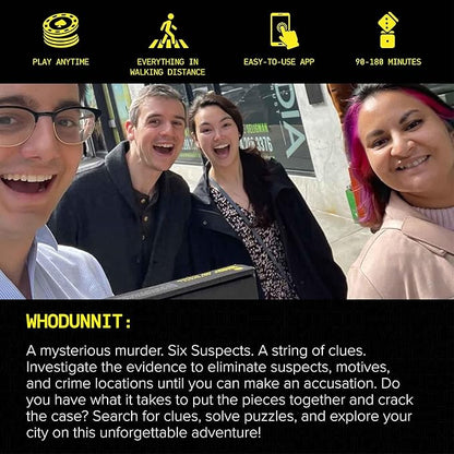 Miami Outdoor Escape Room | Real City Scavenger Hunt | Gifts for Adults &amp Families | 1-6 Players 2-3 Hours 1 Mile Walking Distance