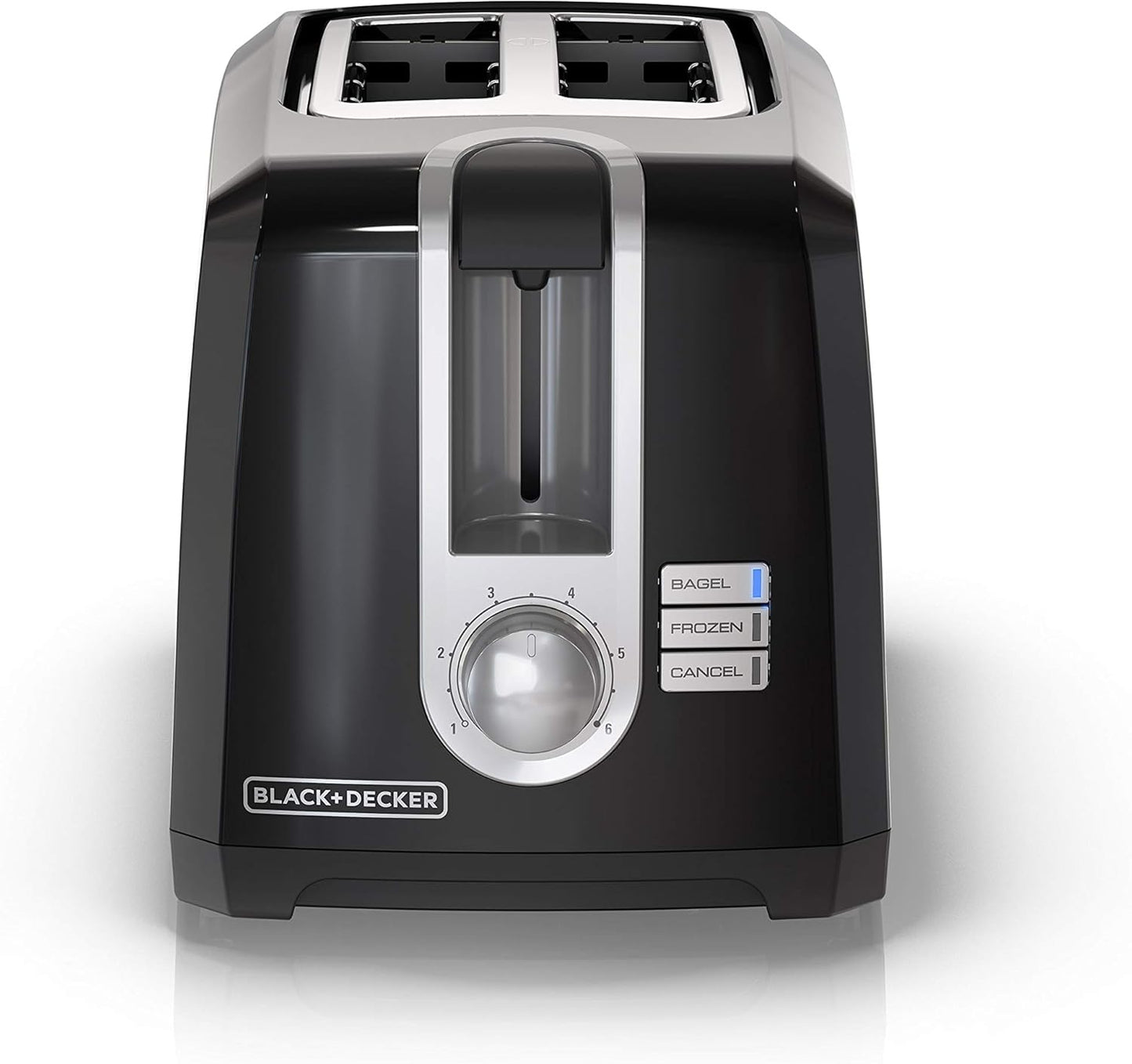 Skiennix 2-Slice Extra Wide Slot Toaster - Perfect for Bagels & Thick Bread, Stainless Steel Finish