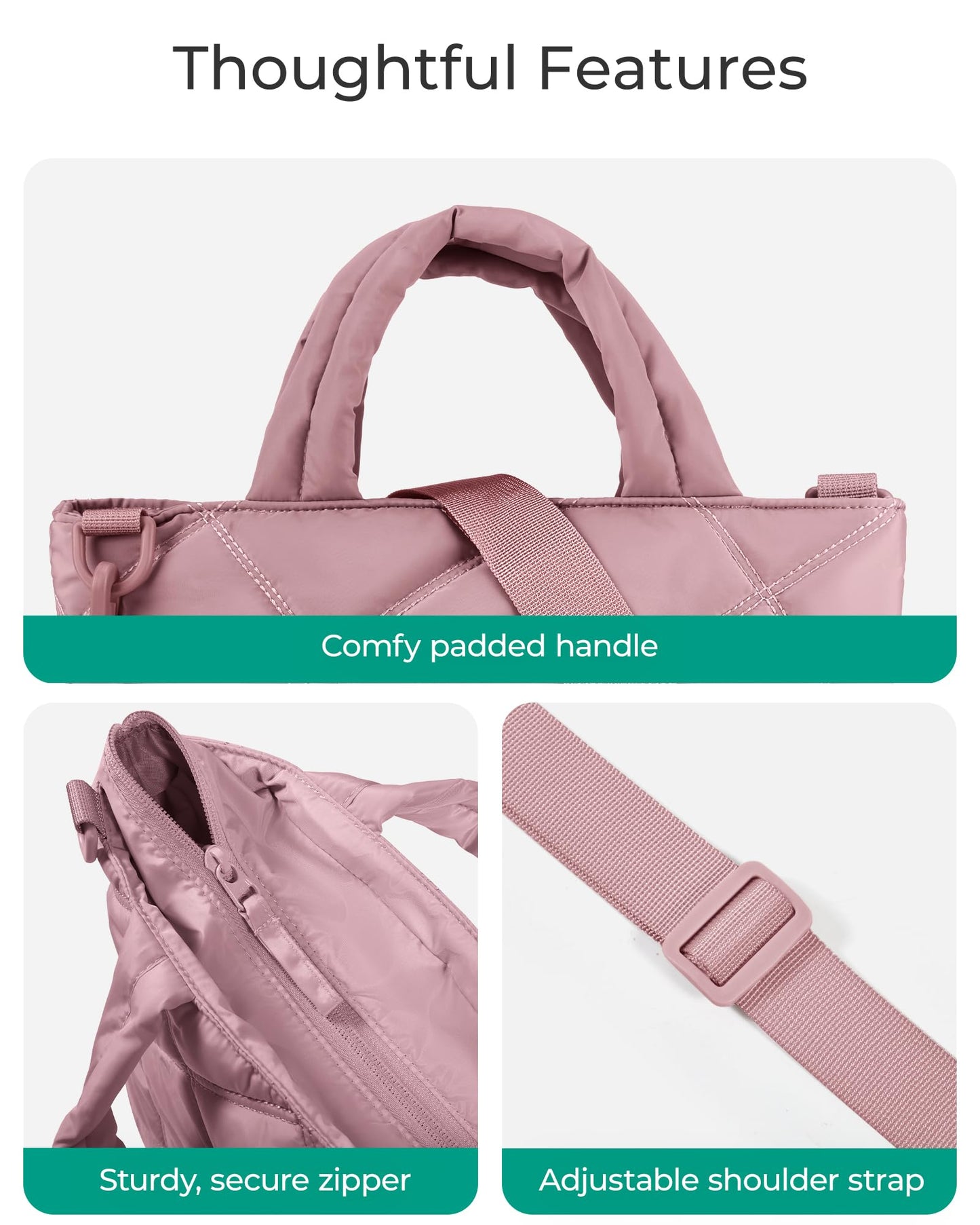 BAGSMART Crossbody Bags for Women, Small Crossbody Bag Cross Body Purse Mini Tote Travel Purse Shoulder Handbags Wallet