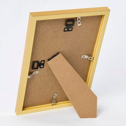 JCJMY Gold Picture Frame - 8x9 Wall Mount or Tabletop Display | Shatter-Resistant Plexiglass