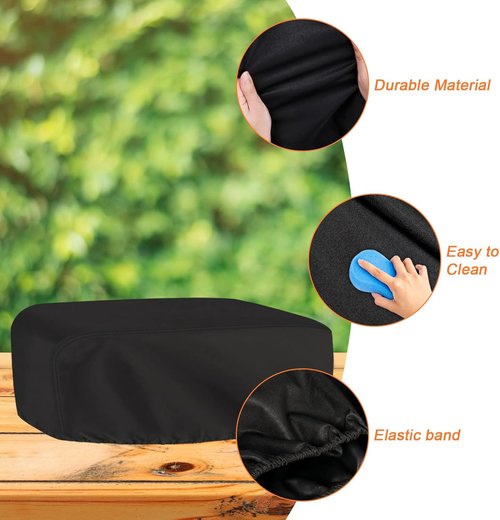 Blackstone Grill Cover - Waterproof Heavy-Duty Protection for 17" Electric Tabletop Griddle