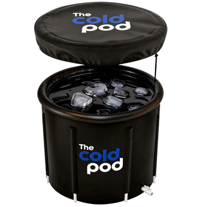 The Cold Pod Ice Bath Tub for Athletes XL: Cold Plunge Tub Outdoor with Cover,116 Gallons Portable Ice Bath Cold Water Therapy Plunge Pool,Large Ice Tub for Cold Dippers at Home