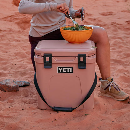 YETI Roadie 24 Cooler, Sandstone Pink