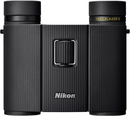 Nikon Trailblazer II 8x25 | Ultra-Compact Waterproof and Fogproof Travel Binoculars with Multilayer-Coated Optics and Rubber-Armored Body | Bundle with a Lens Pen and Cleaning Cloth