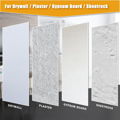 KURUI Drywall Repair Kit - 8.8oz Spackle Paste with Scraper & Sandpaper Sheets | Easy Home Repair Solution