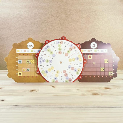 Sit Down! Tiwanaku - Sit Down! Strategy Board Game Deduction Exploration Optimization Pachamama Mother Earth Wheel Play Solo Mode Or with Up to 4 Players 30-60 Minute Play Time for Ages 14+