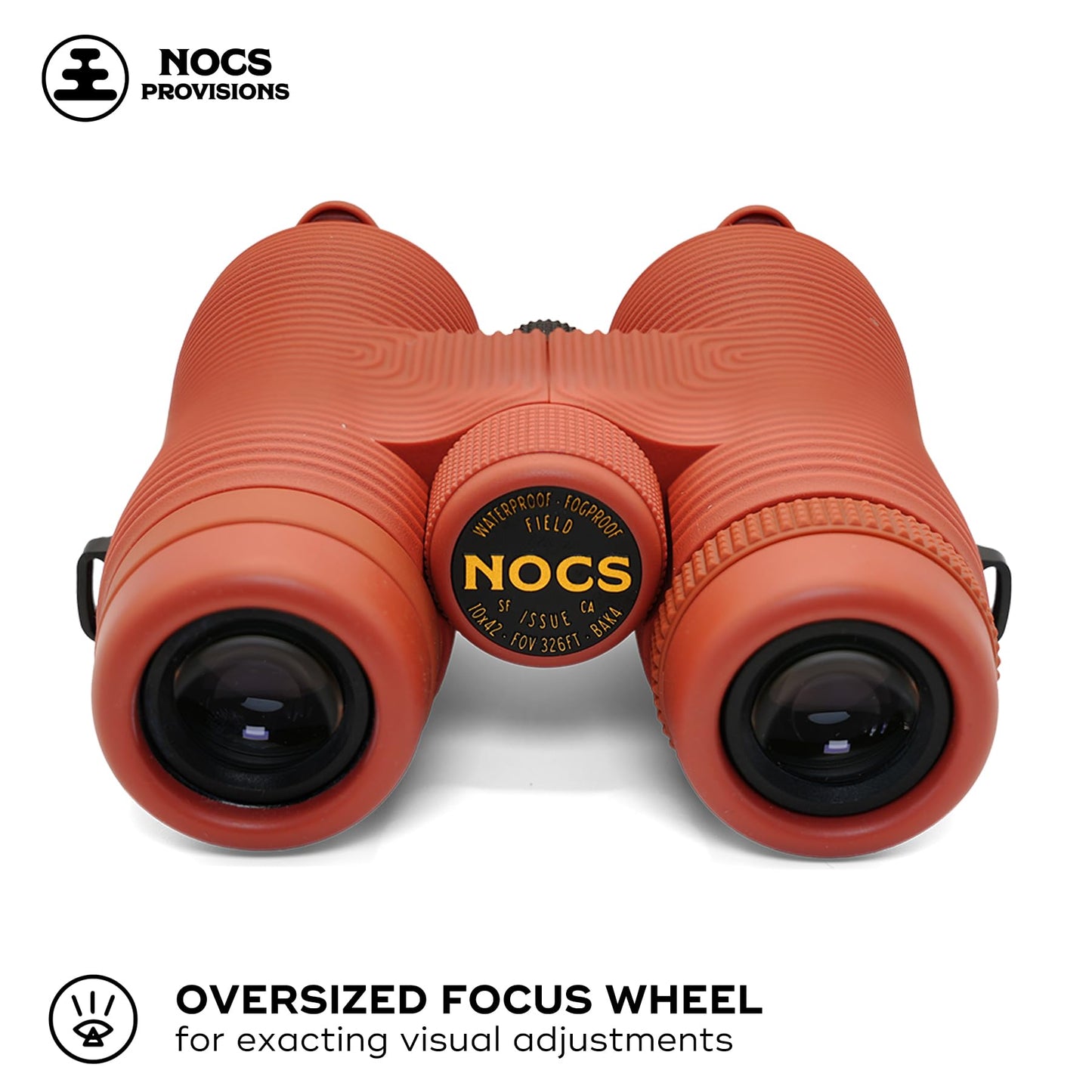 Nocs Provisions Field Issue Compact 10x42 Waterproof Binoculars, Shockproof, Fogproof,10X Magnification, Bak4 Prism, Multi-Coated Lens, Adults & Kids, Hunting, Bird Watching, Hiking & Wildlife Viewing