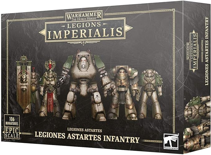 Games Workshop - Warhammer - Legions Imperalis: Legions Astartes Infantry [Epic Scale]
