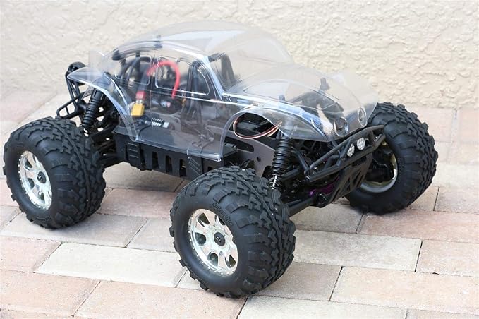 SummitLink Custom Body Compatible for 1/10 1/8 Scale RC Car or Truck (Truck not Included) (Unpainted with Stickers)