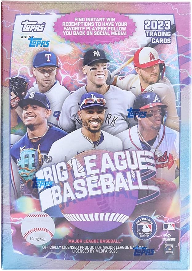 MLB Topps 2023 Big League Baseball Trading Card BLASTER Box [10 Packs]