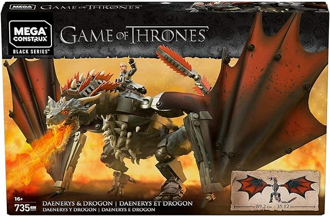 Mega Construx Game of Thrones Daenerys &amp Drogon