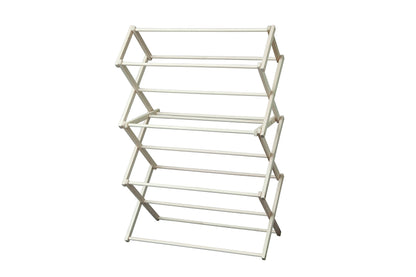 Peaceful Classics Wooden Laundry Rack - Amish Handmade Wooden Clothes Drying Rack - Foldable Drying Rack for Towel, Blanket, Linen Household Essentials - for Indoor Or Outdoor Use (52" x 36" x 16")