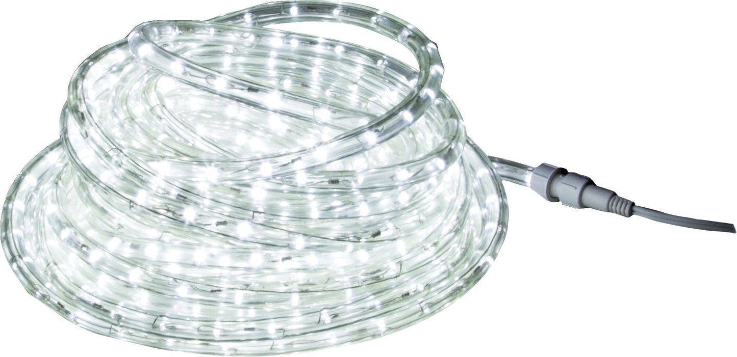 Buyers Products 5625576, 52.5 Ft LED Rope Light, 576 LEDs, Clear Flexible PVC Tube, IP67 Rated, Includes Mounting Hardware and Power Cable, Plug-In Lighting for Truck, Trailer