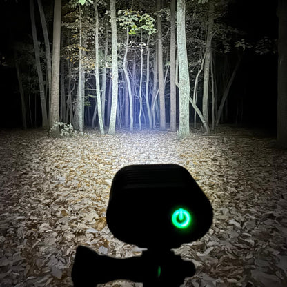 Dango Design Navigator Helmet LED Trail Light | 2,100 Lumen Rated Cree LEDs | Digital Readout Battery | Dirt Bike, Motocross, Mountain Bike, Enduro, ATV, Motorcycle, Snowmobile, Camping Headlamp