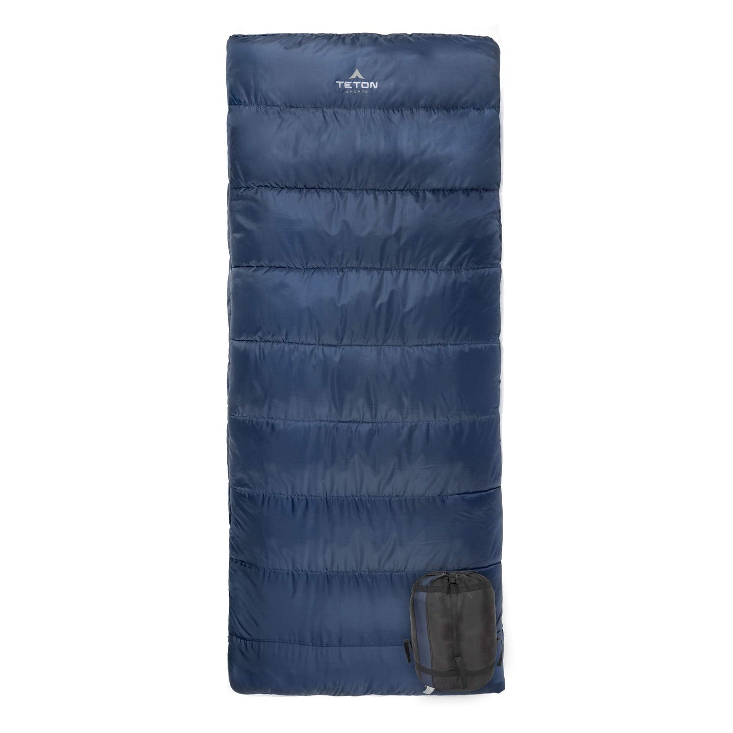 TETON Sports Polara 3-in-1 Versatile Outdoor Sleeping Bag, Blue, 82" x 36"