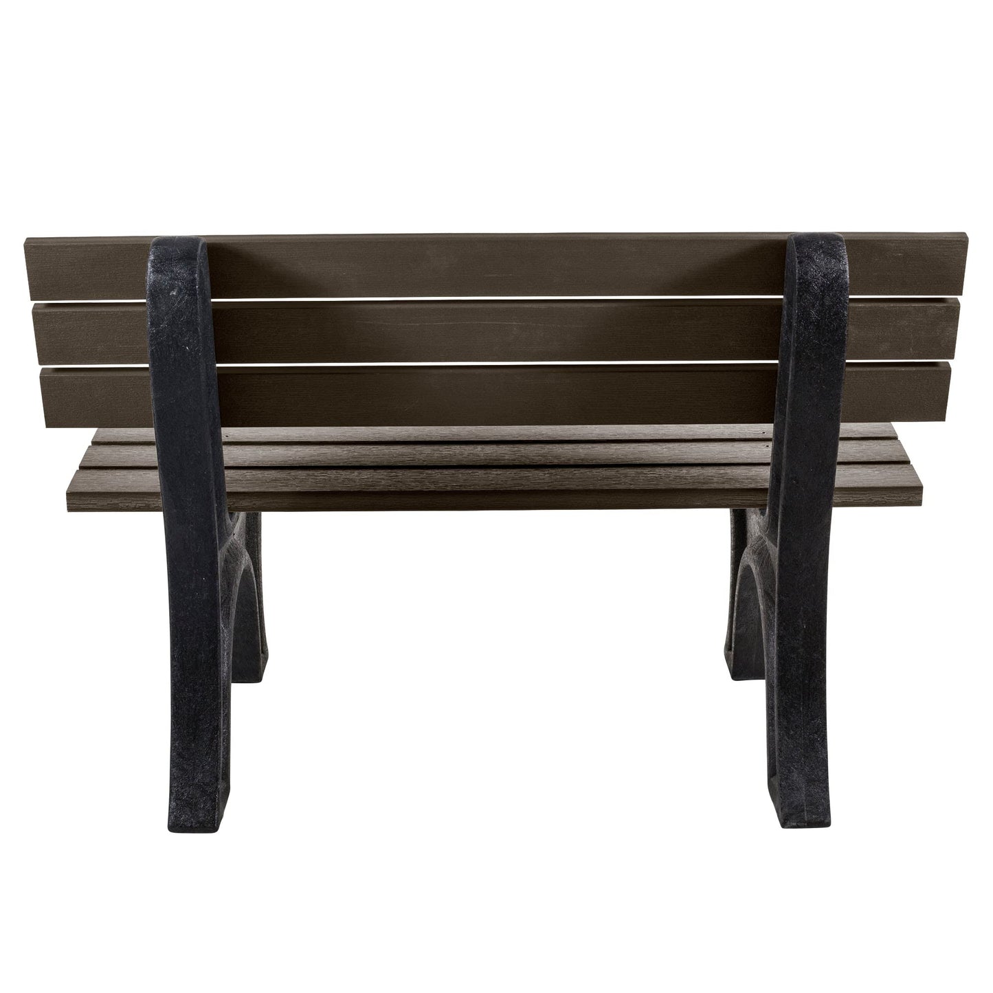 Sequoia Professional Aurora 4 ft Park Bench, Weathered Acorn