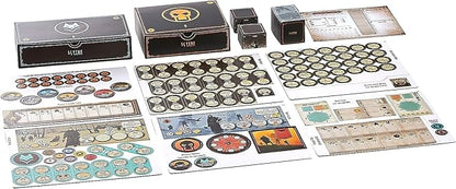 Stonemaier Games: Scythe: The Rise of Fenris by Ryan Lopez DeVinaspre &amp Jamey Stegmaier | 8 Episode Scythe Campaign and 11 Modules Including a Cooperative Mode | Add to Scythe | 1-5 Players 115