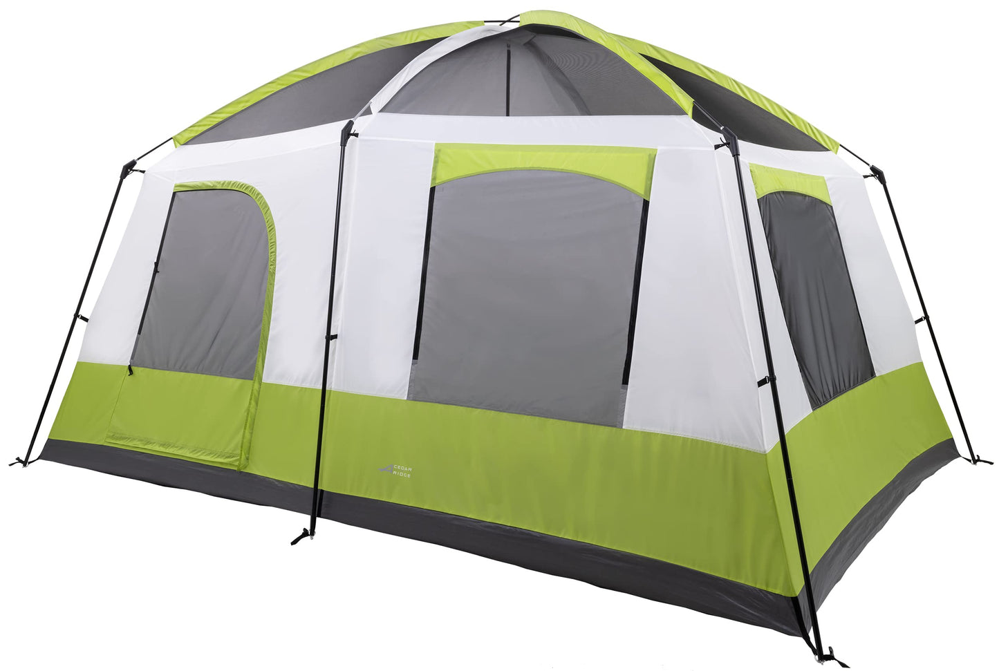 Cedar Ridge Ironwood Two-Room Tent - Gray/Citrus
